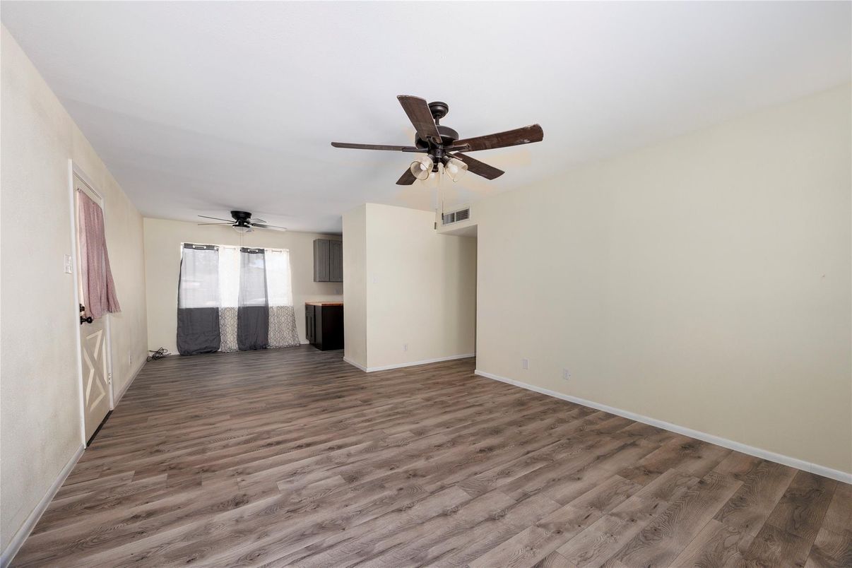 Empty room, Interior, Wood Texture Flooring