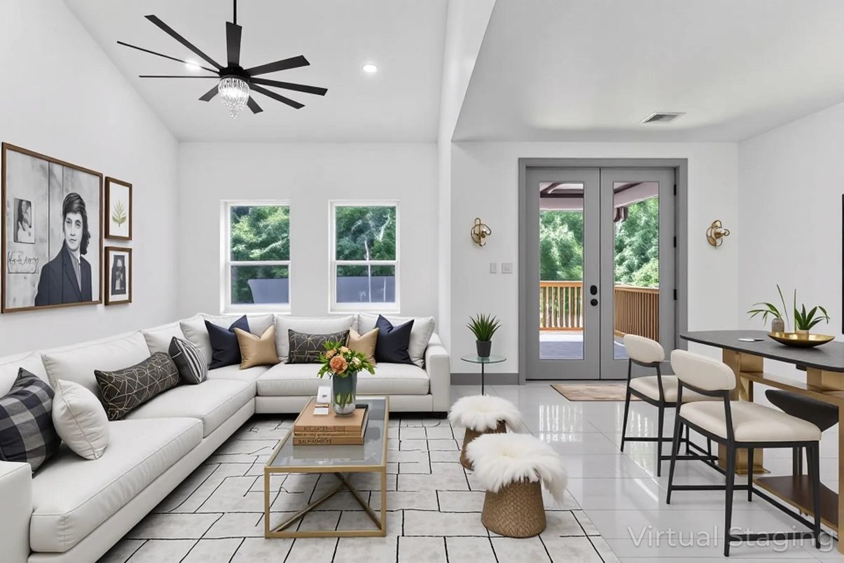 Dining room, Interior, Living room, Recessed Lighting