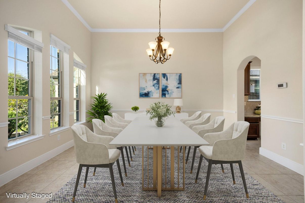 Chandelier, Dining room, Interior