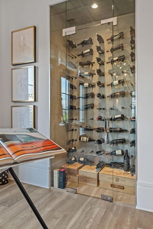 Interior, Recessed Lighting, Wine Storage