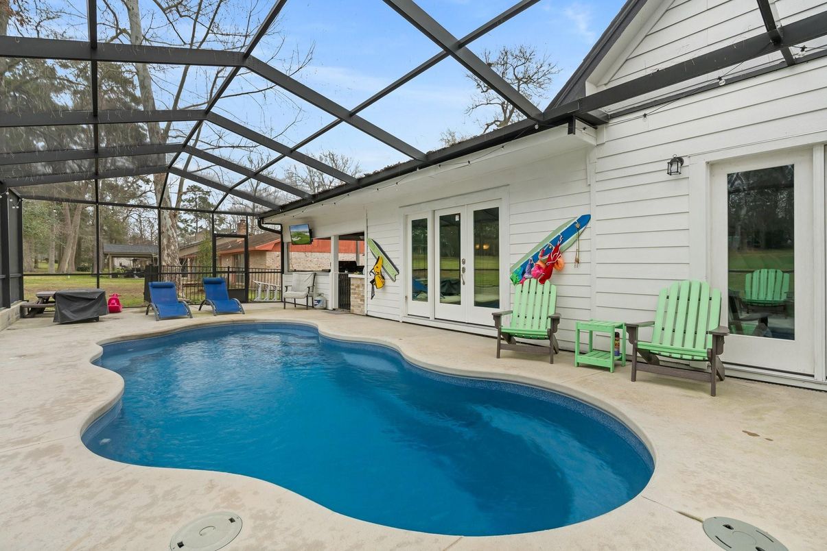 Glass Ceilings, Interior, Pool, Sun Room