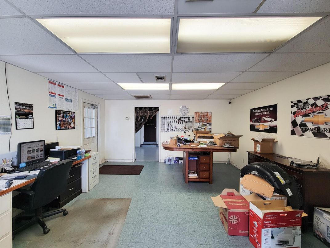Home Office, Interior, Recessed Lighting