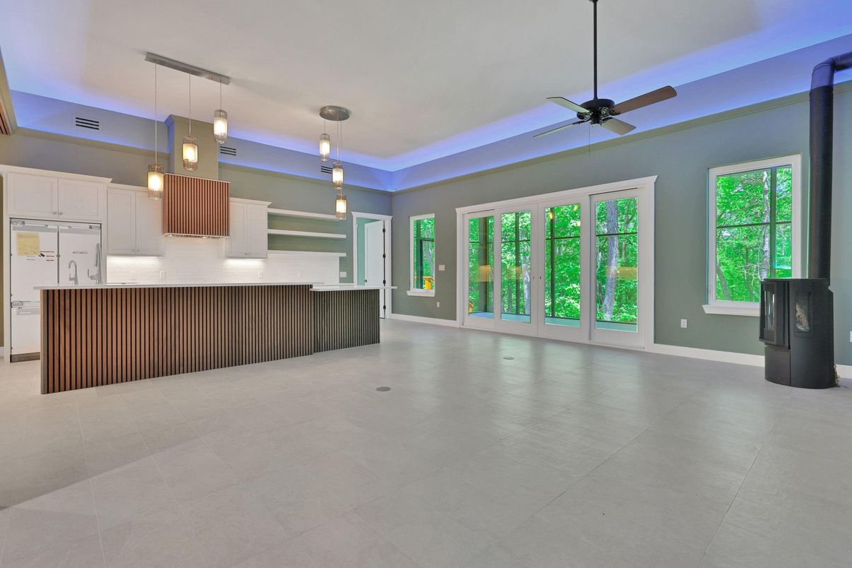 Interior, Kitchen, Pendant Lights