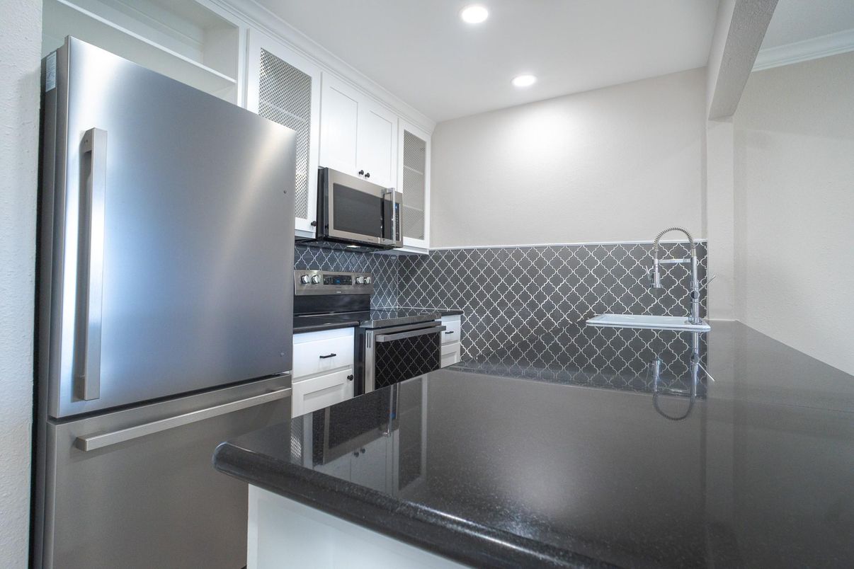 Interior, Kitchen, Recessed Lighting, Stainless Steel Appliances