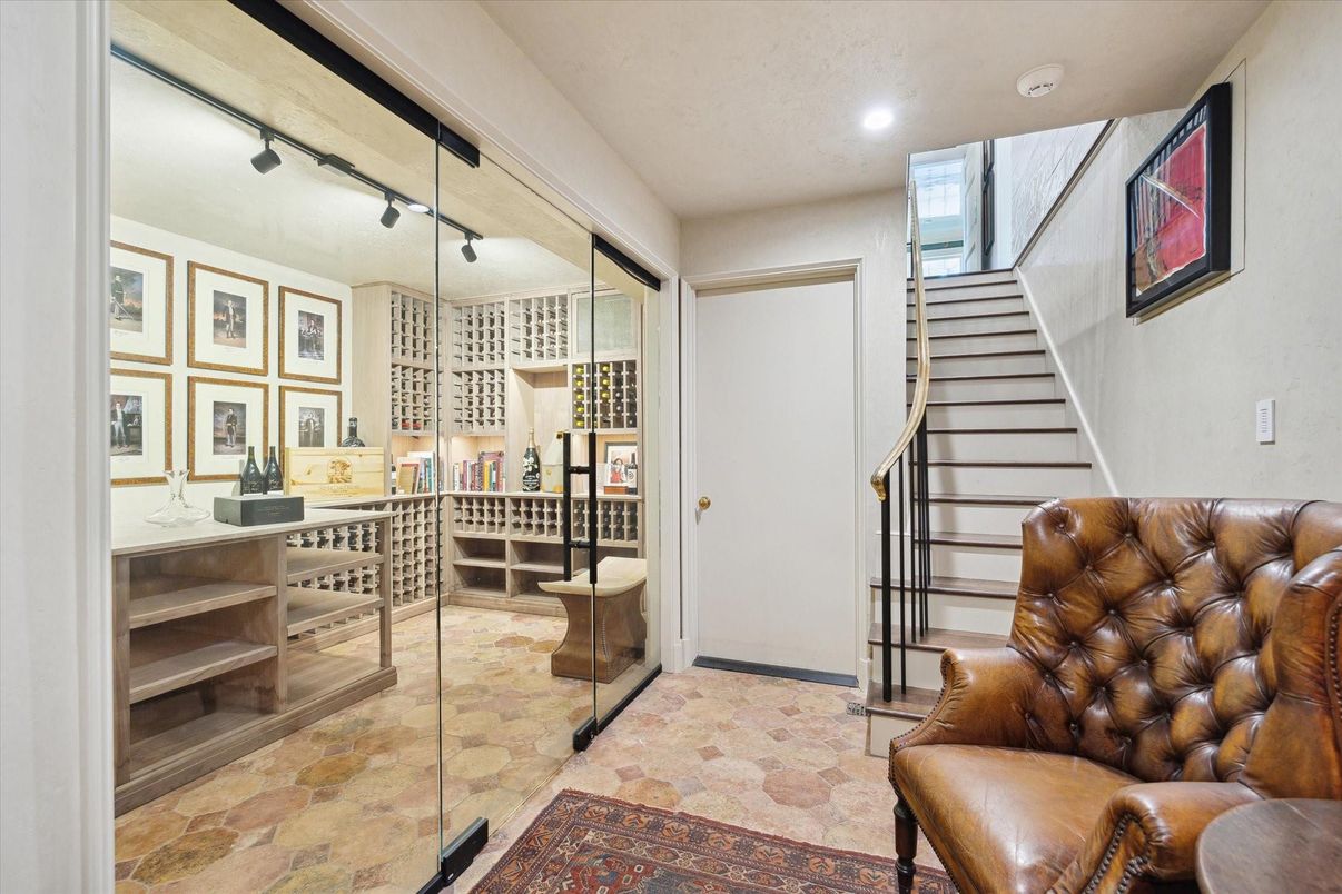 Interior, Recessed Lighting, Wine Storage