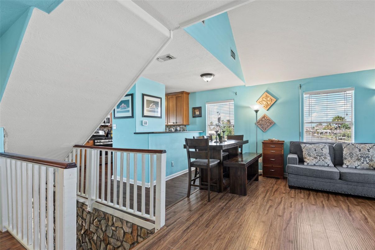 Dining room, Interior, Wood Texture Flooring