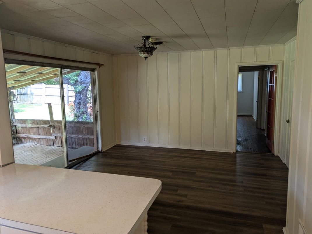 Empty room, Interior, Wood Texture Flooring