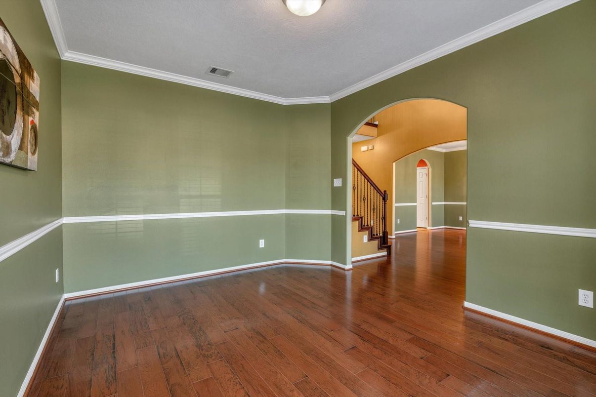 Empty room, Interior, Wood Texture Flooring