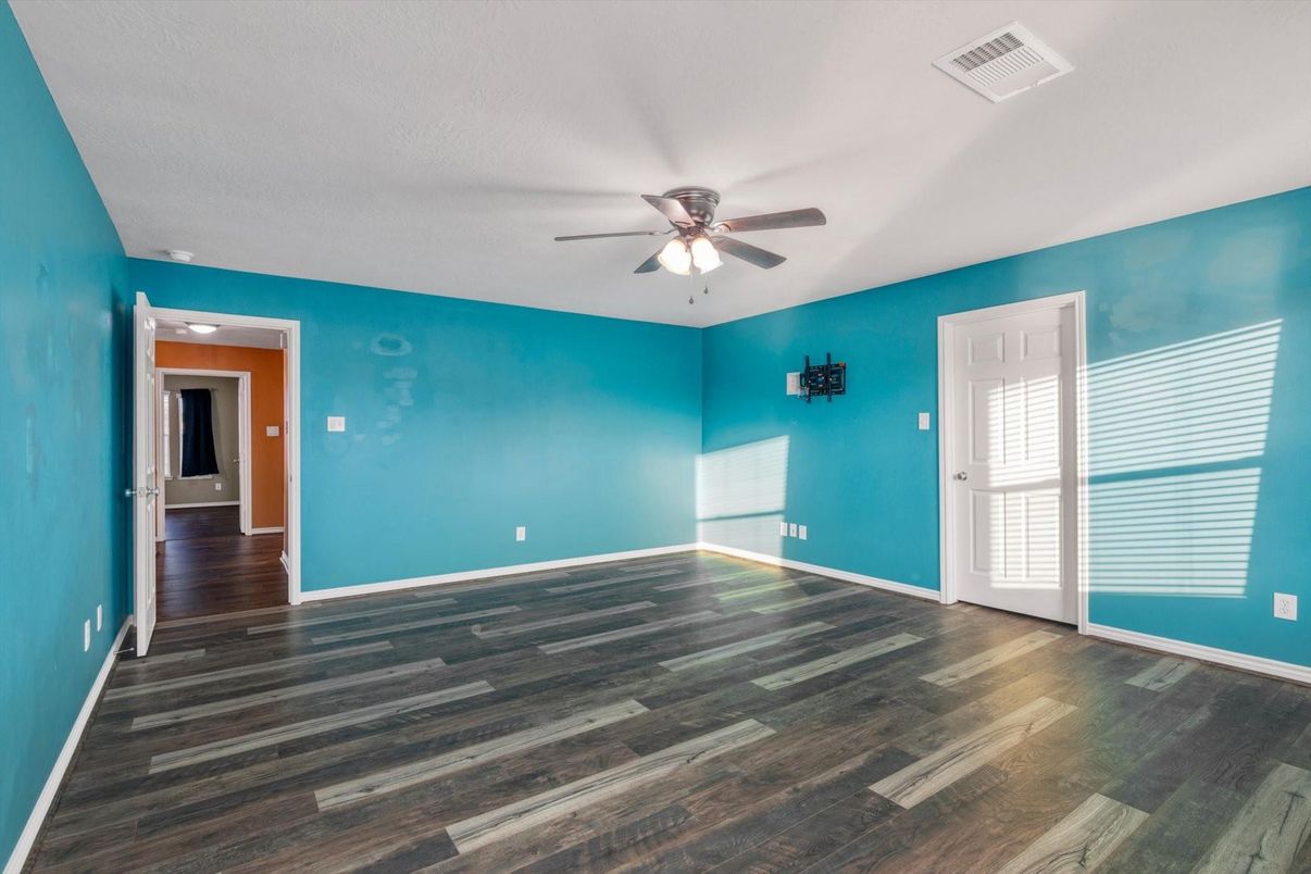 Empty room, Interior, Wood Texture Flooring