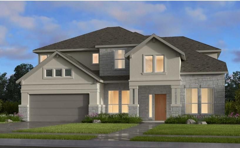 Attached, Exterior, Facade, Modern