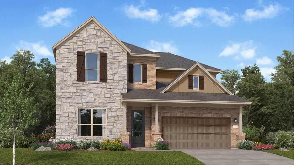 Attached, Exterior, Facade, Brick Traditional