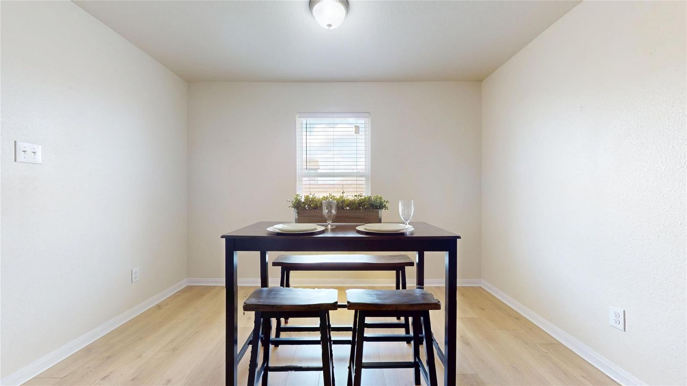 Dining room, Interior, Wood Texture Flooring