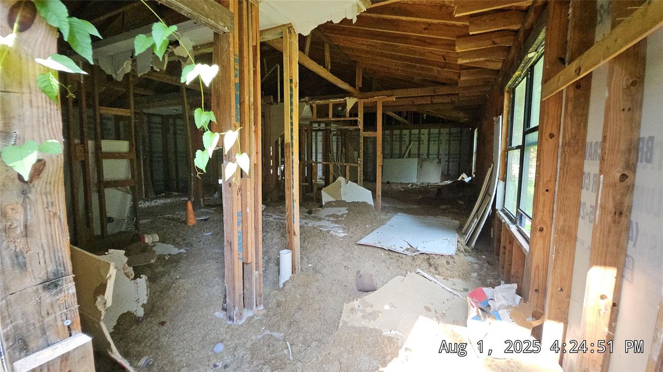 Interior, Wooden Beams