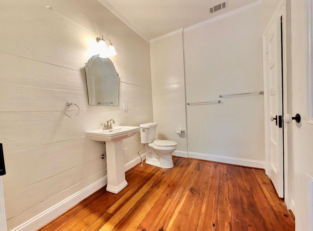 Bathroom, Interior, Wood Texture Flooring