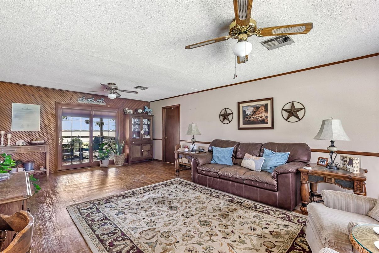 Interior, Living room, Wood Texture Flooring, Wooden Walls
