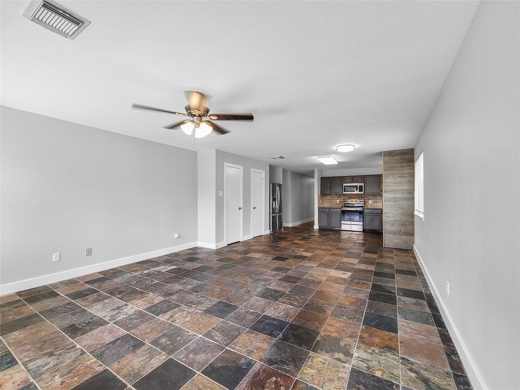 Empty room, Interior, Kitchen