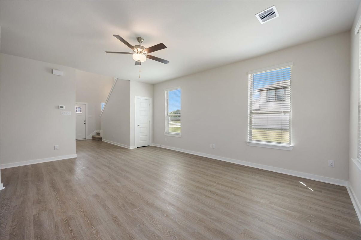 Empty room, Interior, Wood Texture Flooring