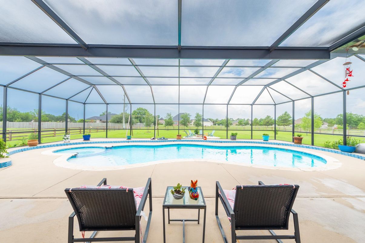 Glass Ceilings, Interior, Pool, Sun Room