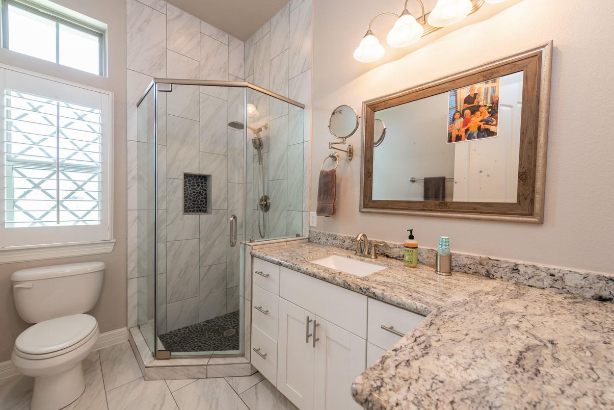 Bathroom, Glass Shower, Interior, Marble, Marble Walls