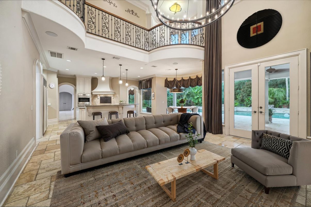 Interior, Kitchen, Living room, Pendant Lights, Recessed Lighting