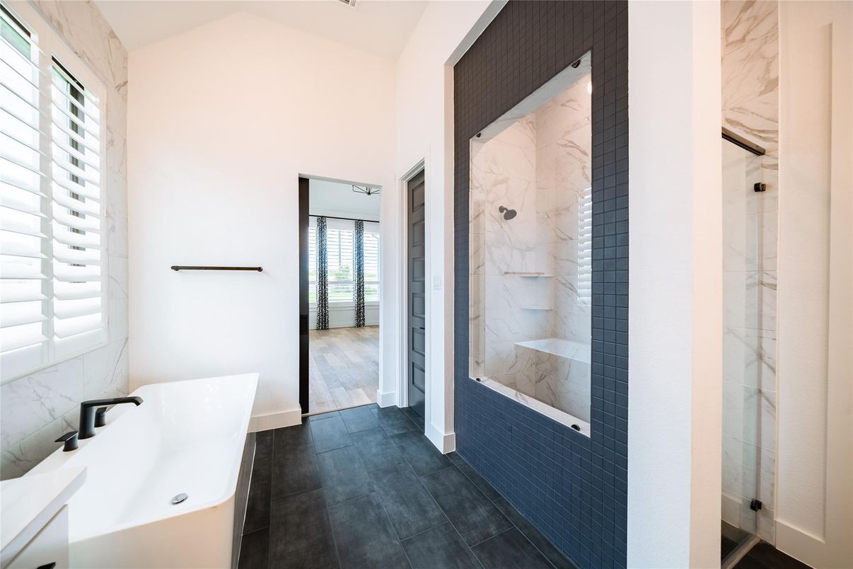 Bathroom, Interior, Marble Walls