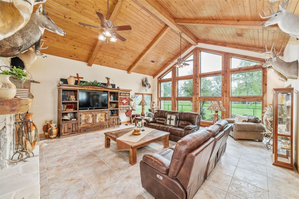 Interior, Living room, Wooden Beams, Wooden Ceilings