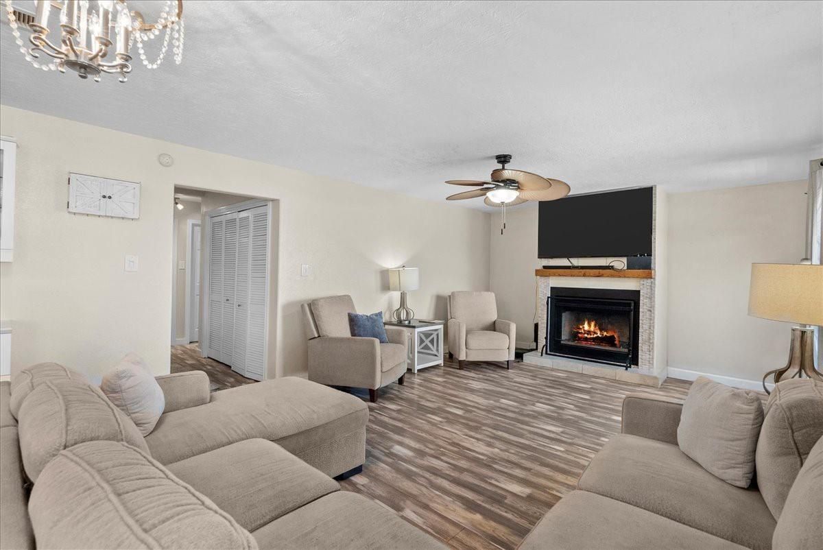 Fireplace, Interior, Living room, Wood Texture Flooring