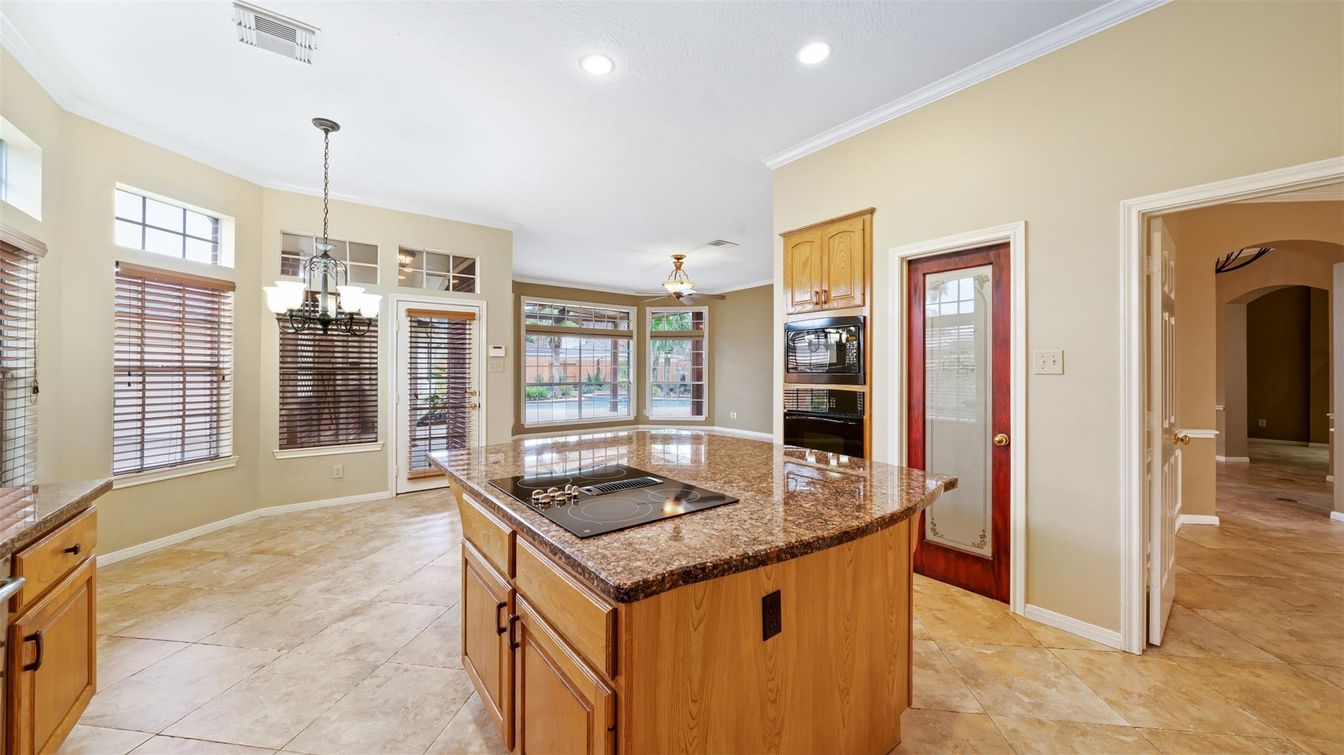 Chandelier, Interior, Kitchen, Pendant Lights, Recessed Lighting