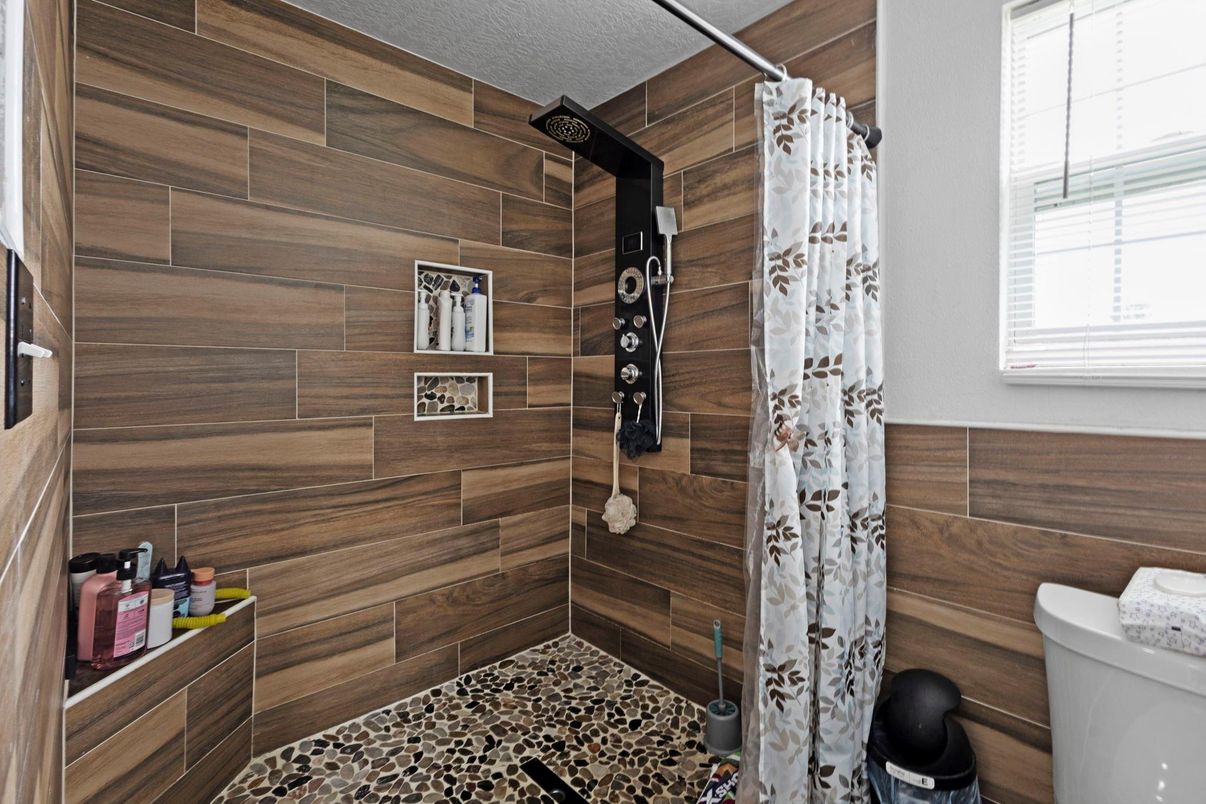 Bathroom, Interior, Wooden Walls