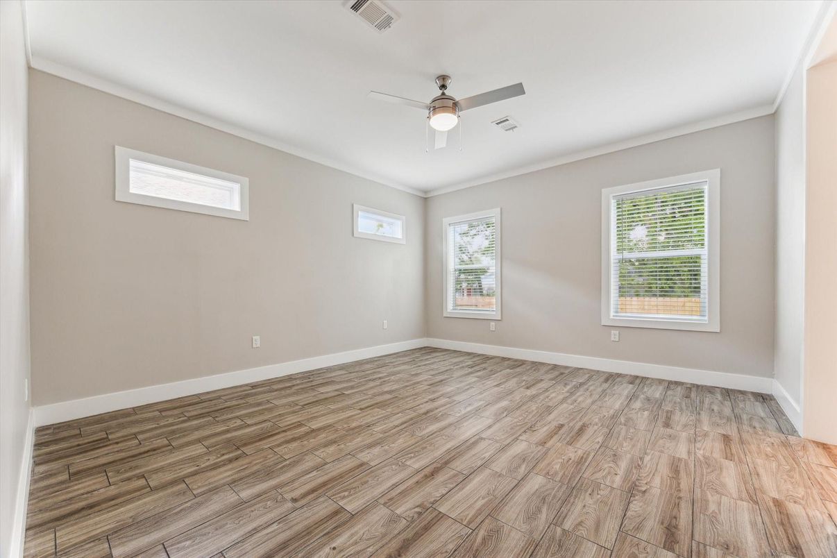 Empty room, Interior, Wood Texture Flooring