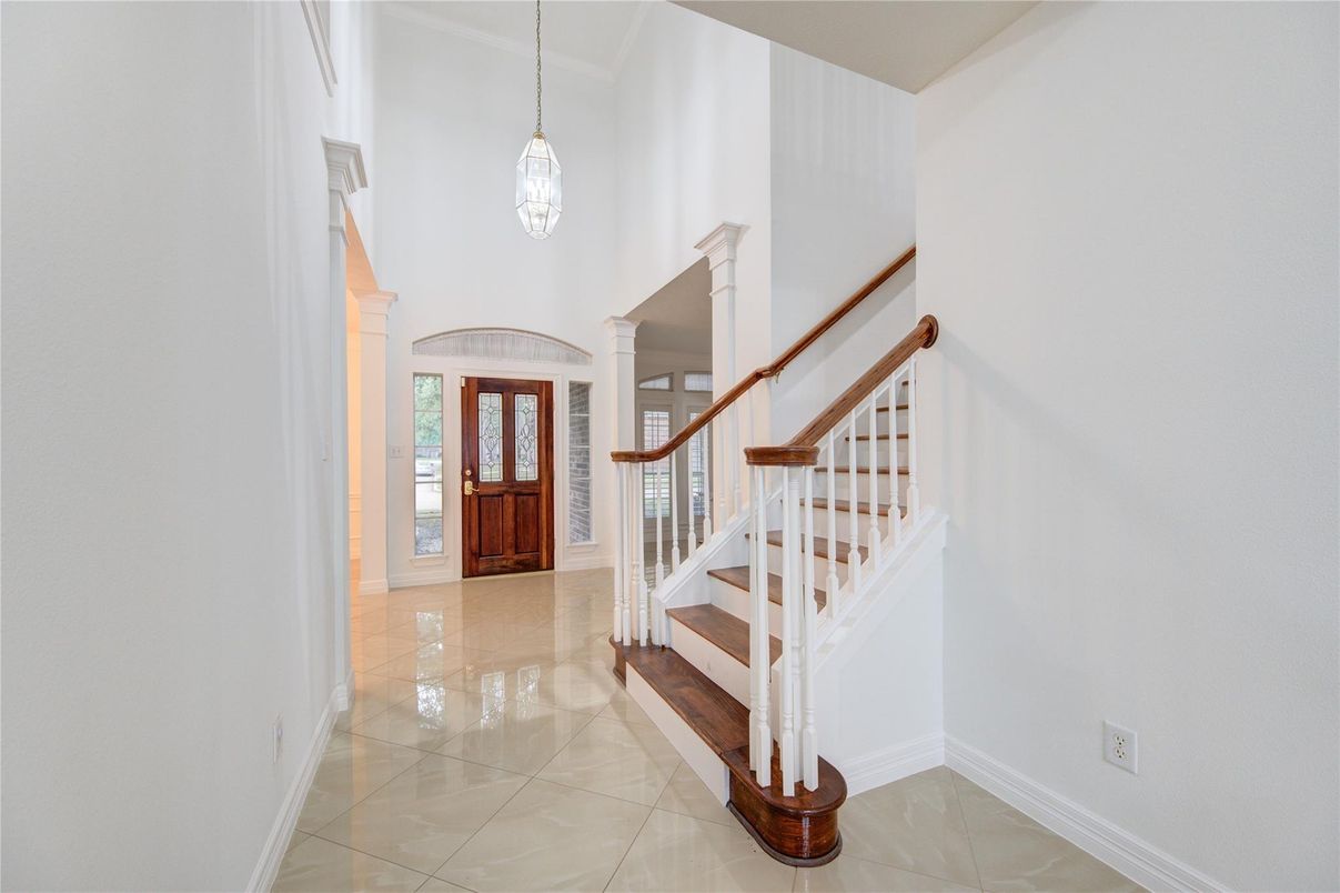 Interior, Marble, Pendant Lights