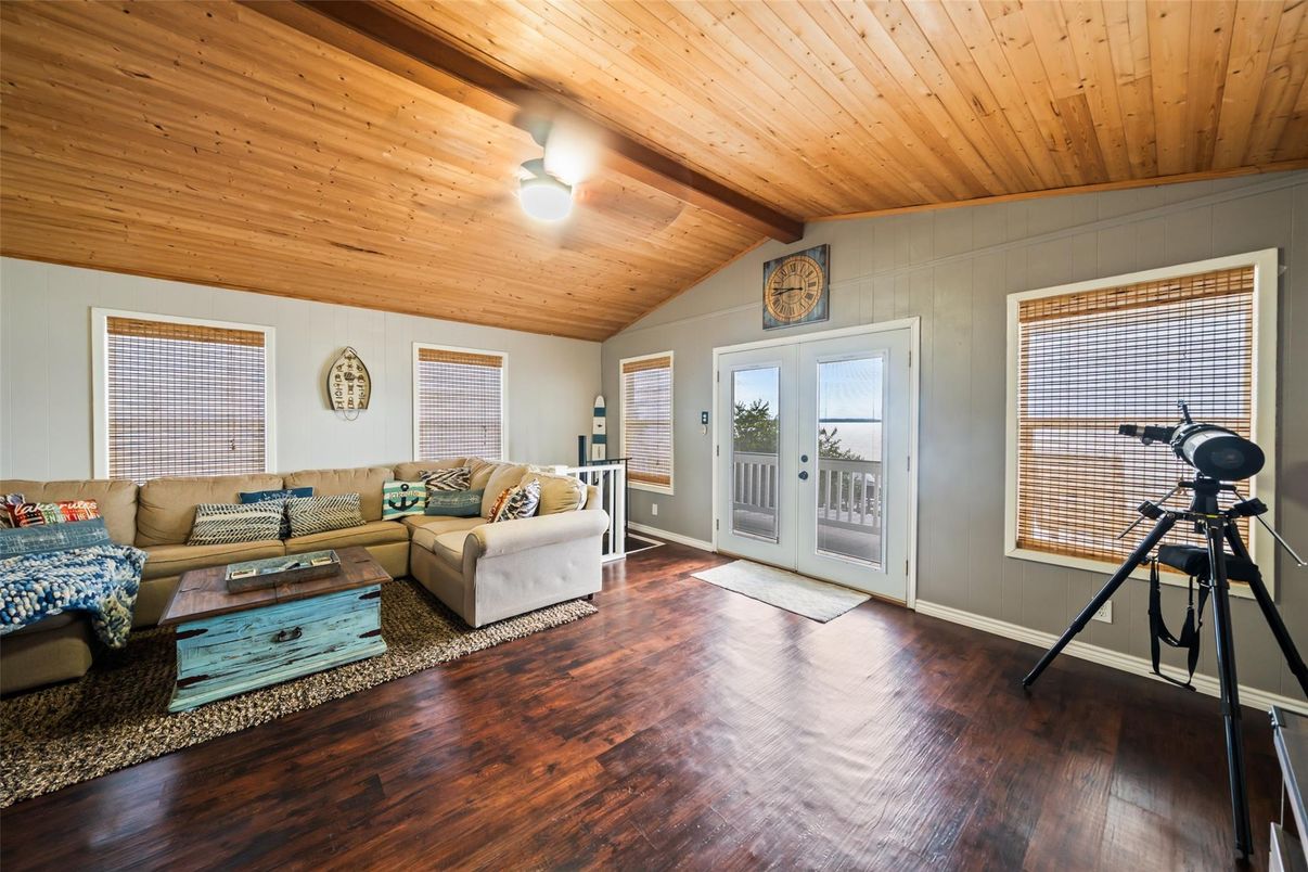 Interior, Living room, Wooden Ceilings, Wood Texture Flooring