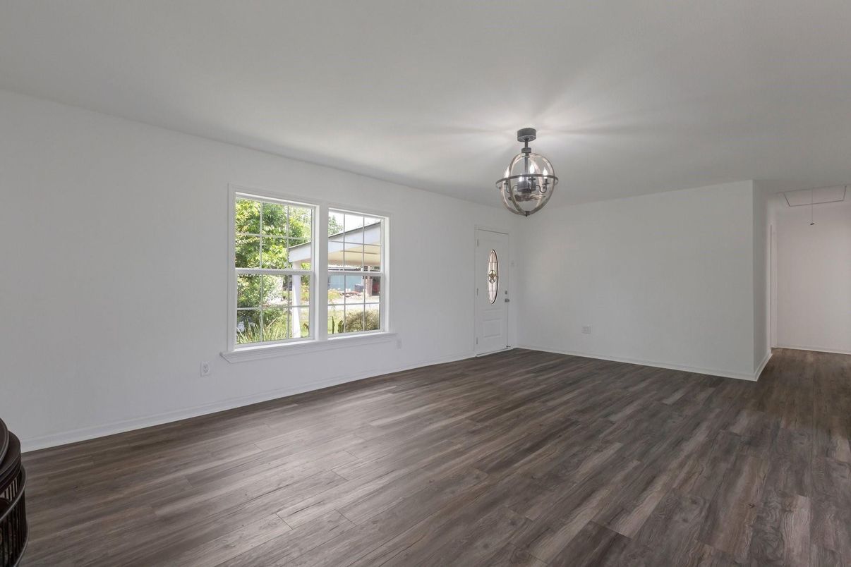 Empty room, Interior, Wood Texture Flooring