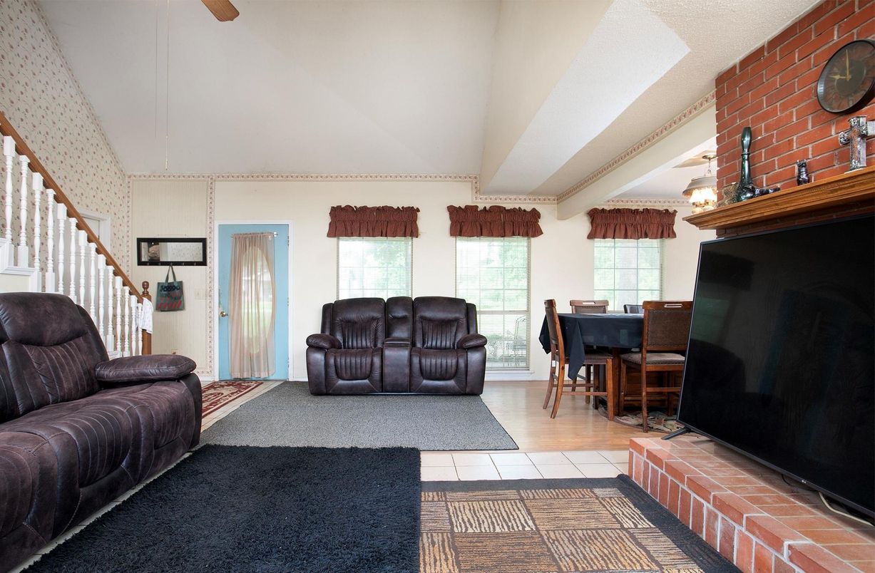 Dining room, Interior, Stone Walls