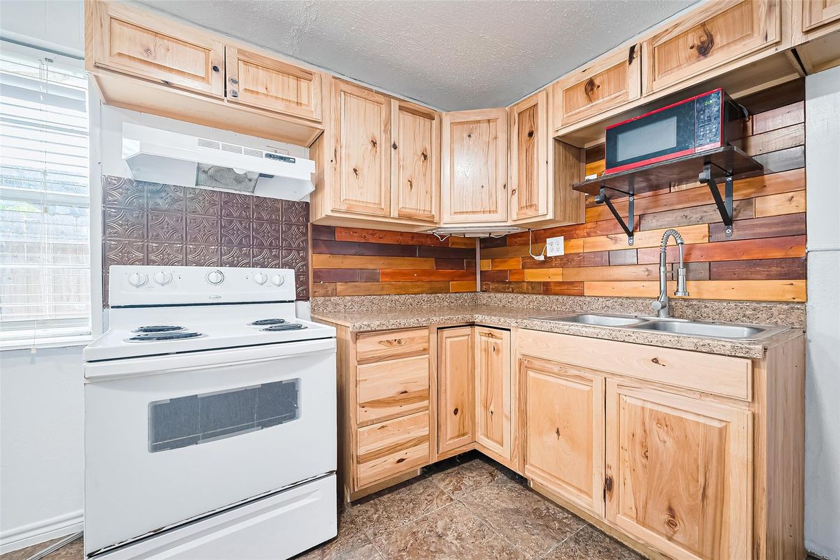 Interior, Kitchen, Wooden Walls