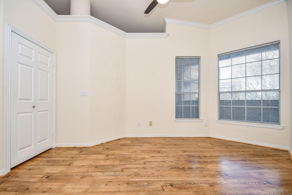 Empty room, Interior, Wood Texture Flooring