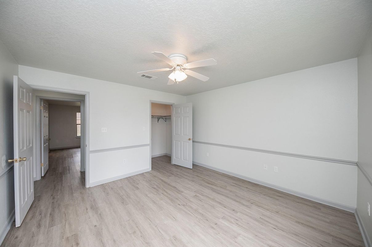 Empty room, Interior, Wood Texture Flooring