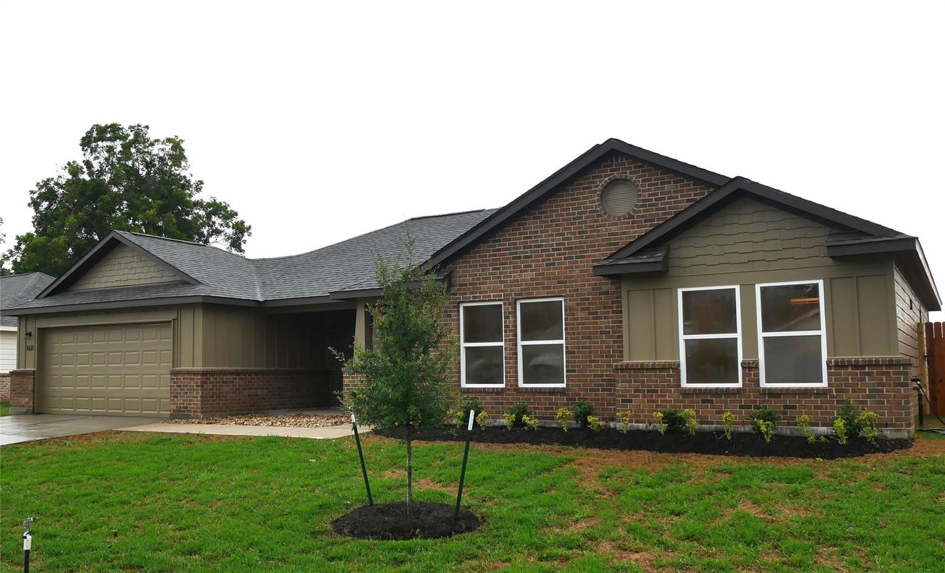 Attached, Exterior, Facade, Brick Facade, Brick Traditional