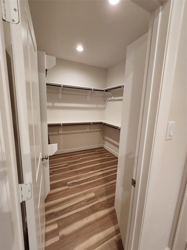 Interior, Recessed Lighting, Walk-in Closets, Wood Texture Flooring