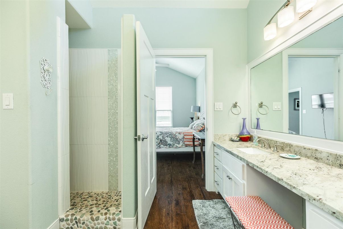 Bathroom, Bedroom, Interior, Wood Texture Flooring