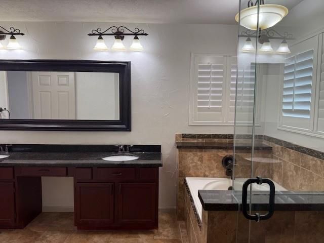Bathroom, Dual Sink Vanities, Glass Shower, Interior