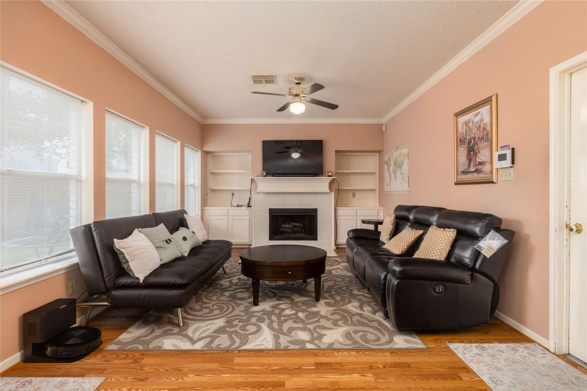 Fireplace, Interior, Living room, Wood Texture Flooring