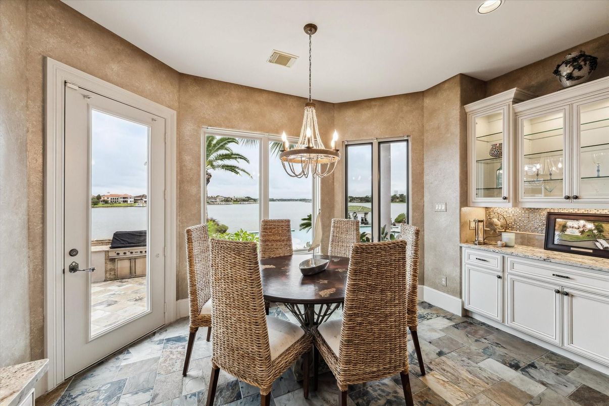 Chandelier, Dining room, Interior, Water
