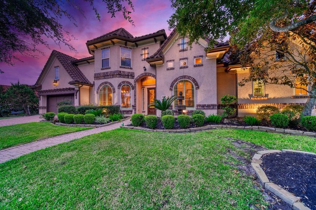 Attached, Backyard, Exterior, Facade, Mediterranean