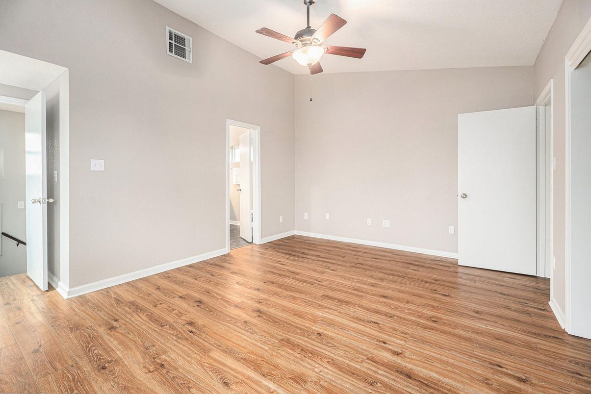 Empty room, Interior, Wood Texture Flooring
