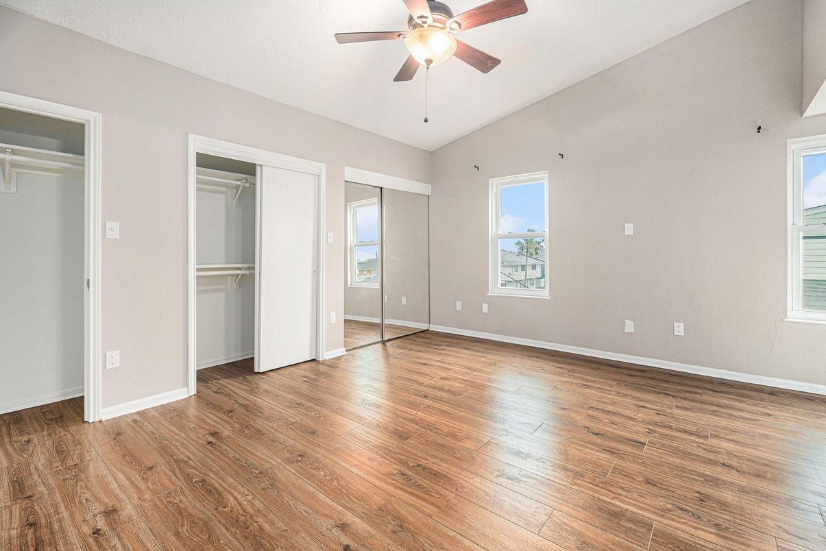 Empty room, Interior, Wood Texture Flooring