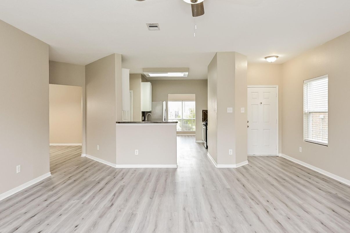 Empty room, Interior, Wood Texture Flooring