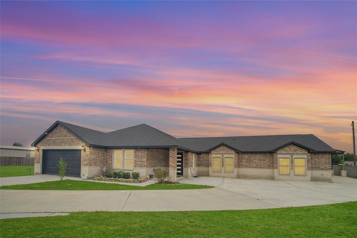 Attached, Backyard, Exterior, Facade, Brick Facade, Brick Traditional