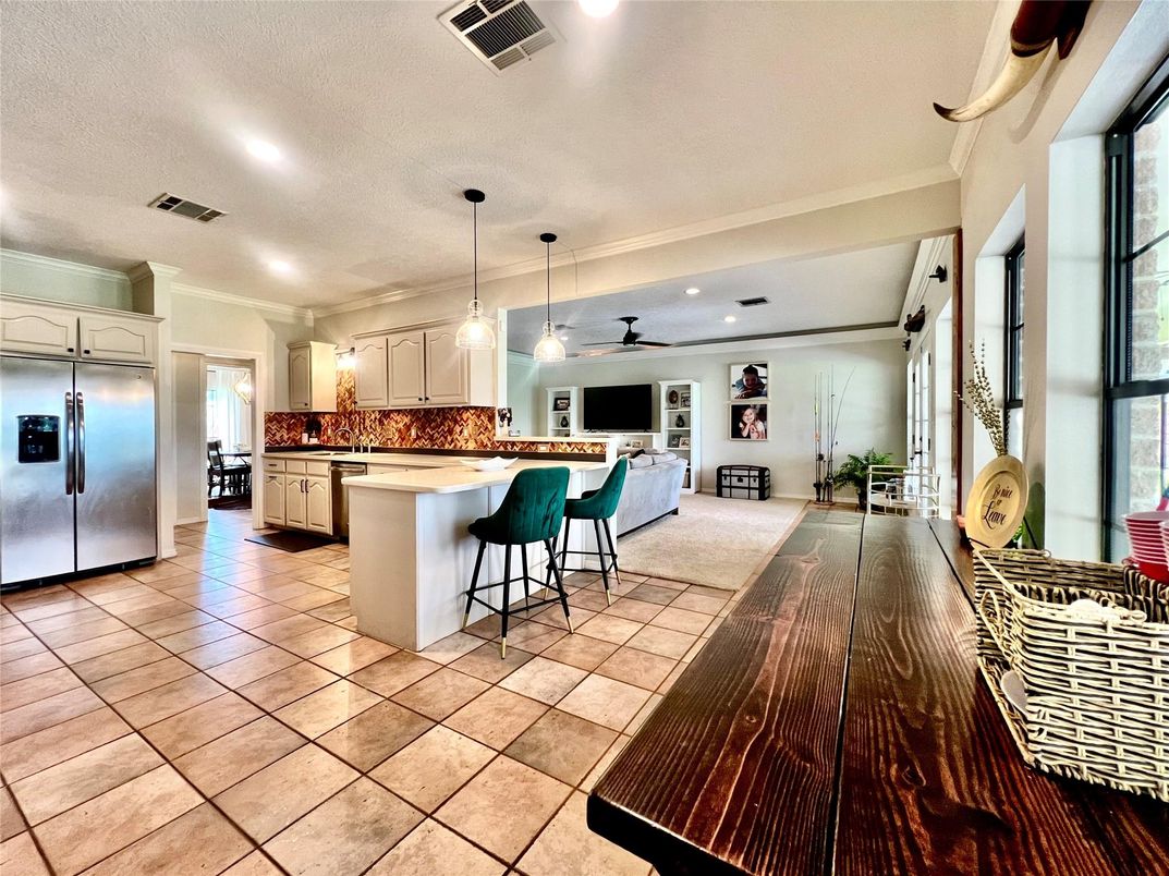 Interior, Kitchen, Pendant Lights, Recessed Lighting