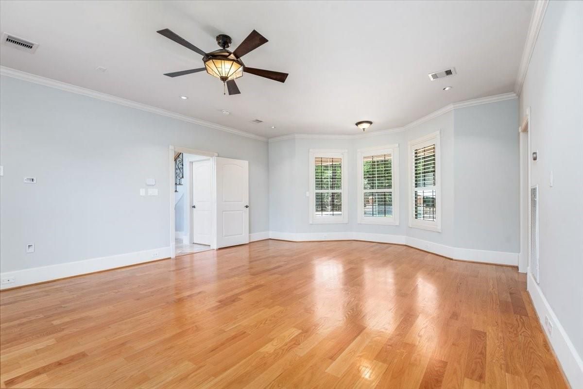 Empty room, Interior, Wood Texture Flooring